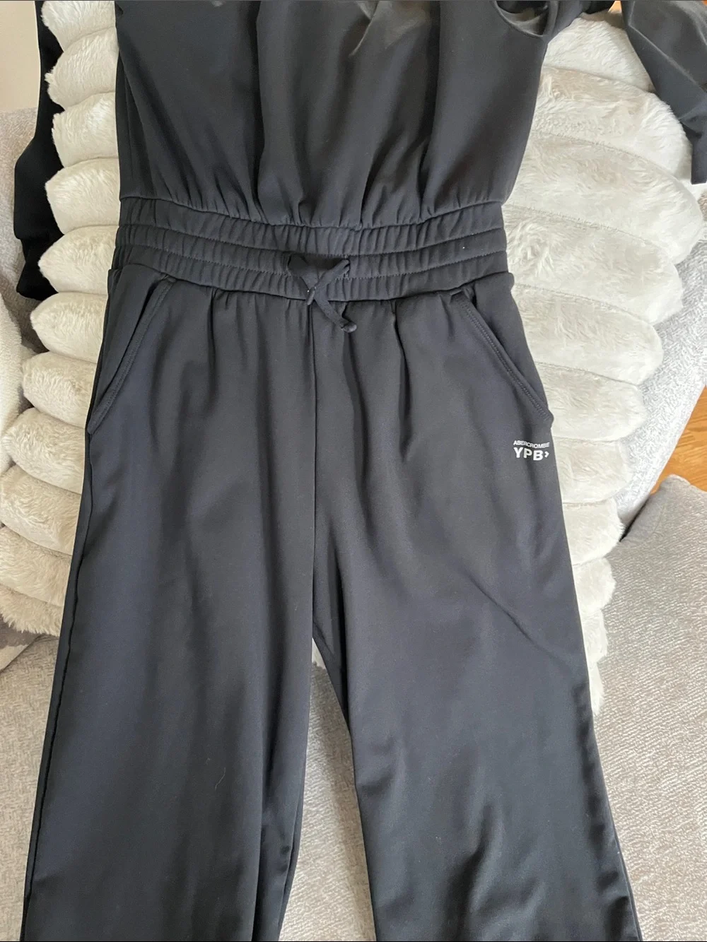 Off shoulder Black Jumpsuit
